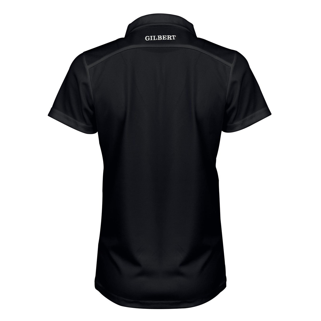 gilbert-rugby-photon-ii-polo-donna-nero-dark-navy-bianco image 2