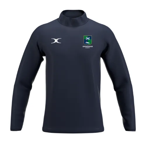 gilbert-rugby-boroughmuir-senior-atom-giacca-warm-up-blu-navy-scuro image 1