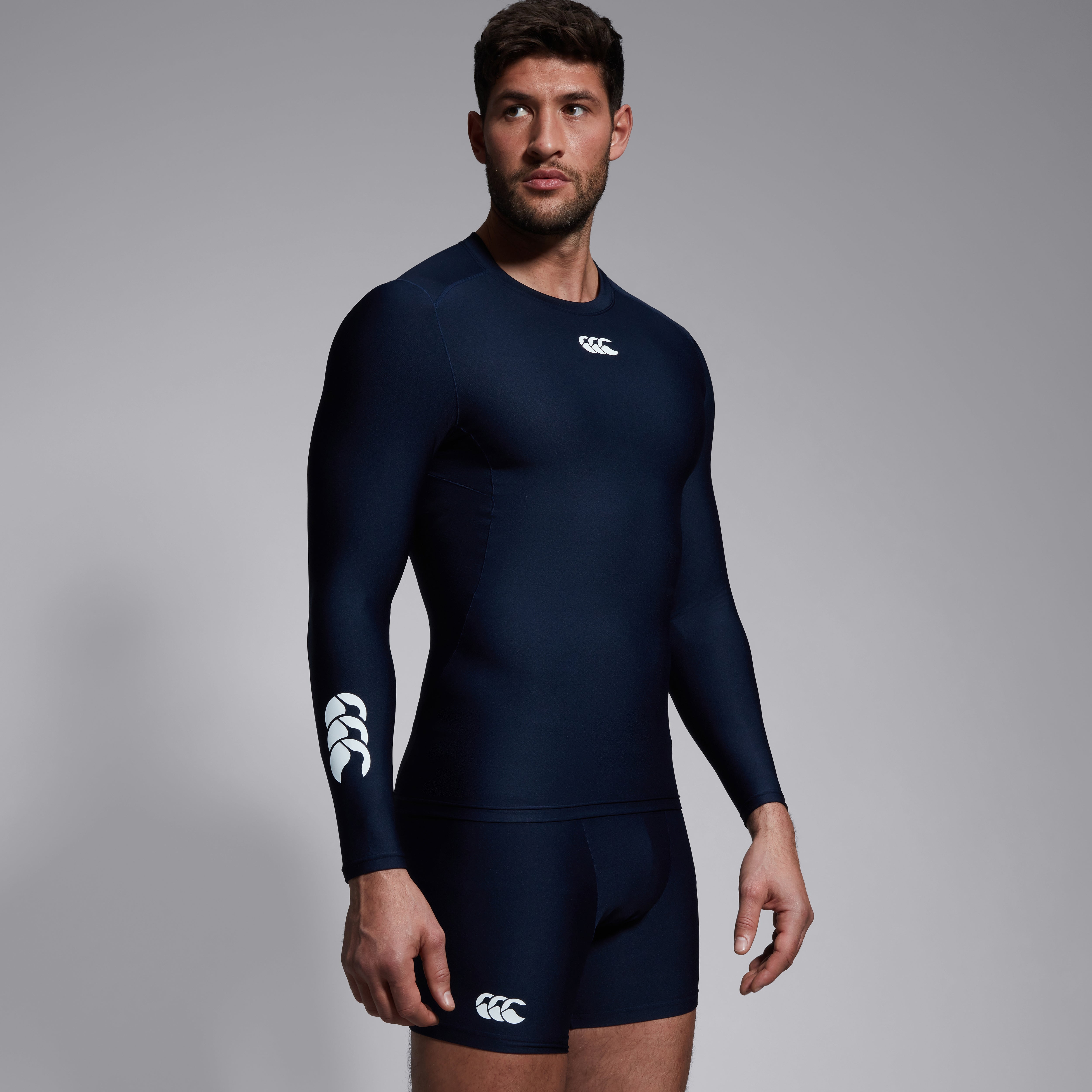 canterbury-thermoreg-maglia-termica-manica-lunga-uomo-blu-navy image 3