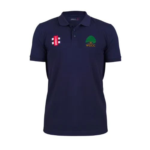 gray-nicolls-wisborough-green-cc-senior-velocity-polo-manica-corta-blu-navy image 1