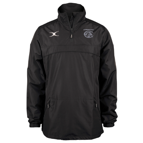 gilbert-rugby-cumbernauld-rfc-junior-photon-giacca-1-4-zip-nero image 1