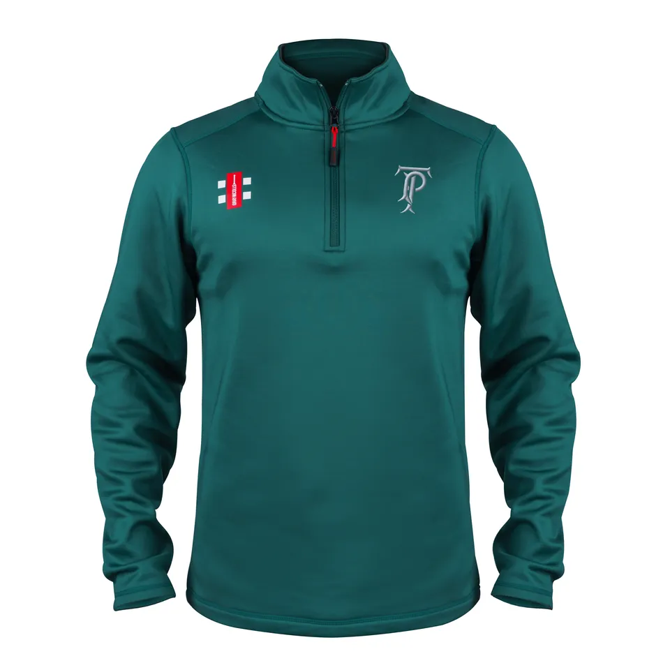 gray-nicolls-tendring-park-cc-storm-fleece-junior-verde image 1