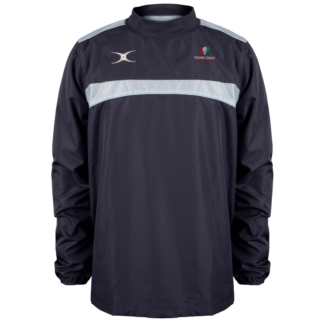 gilbert-rugby-wooden-spoon-junior-photon-giacca-warm-up-dark-navy-sky image 1