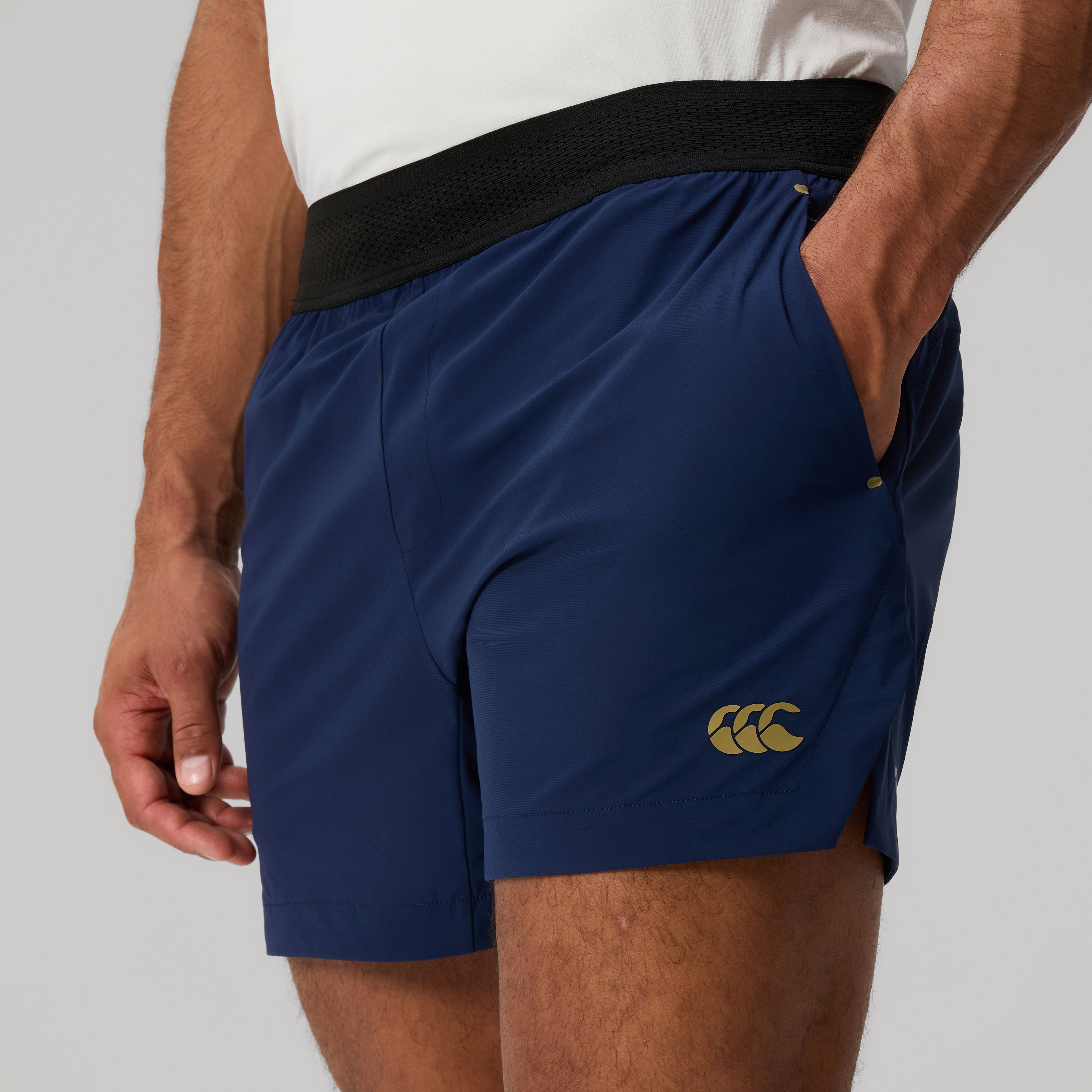 canterbury-everest-pantaloncini-woven-uomo-blu image 6
