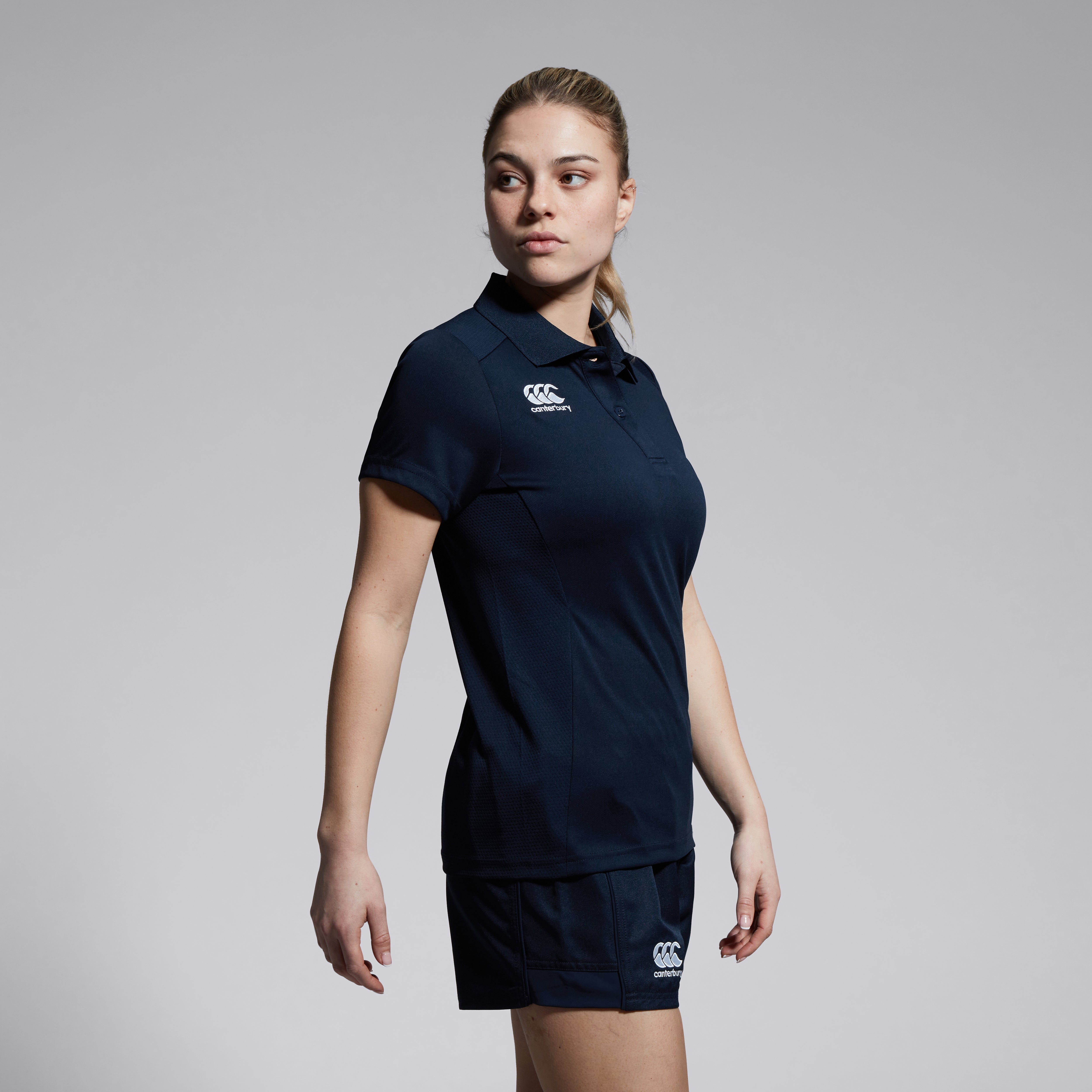 canterbury-club-dry-polo-donna-polo-rugby-navy image 2