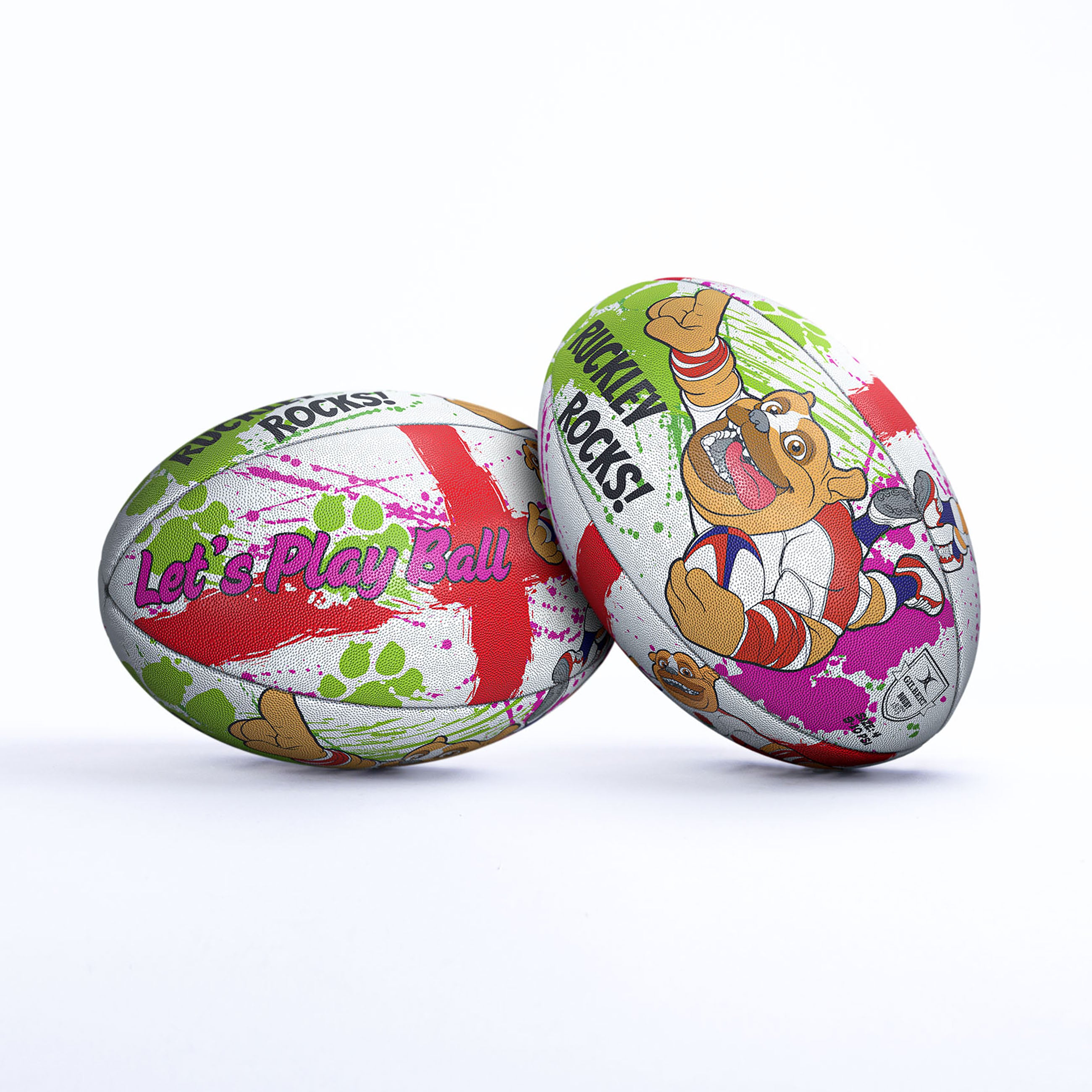 gilbert-rugby-ruckley-mascot-pallone-supporter-england-ruckley image 3