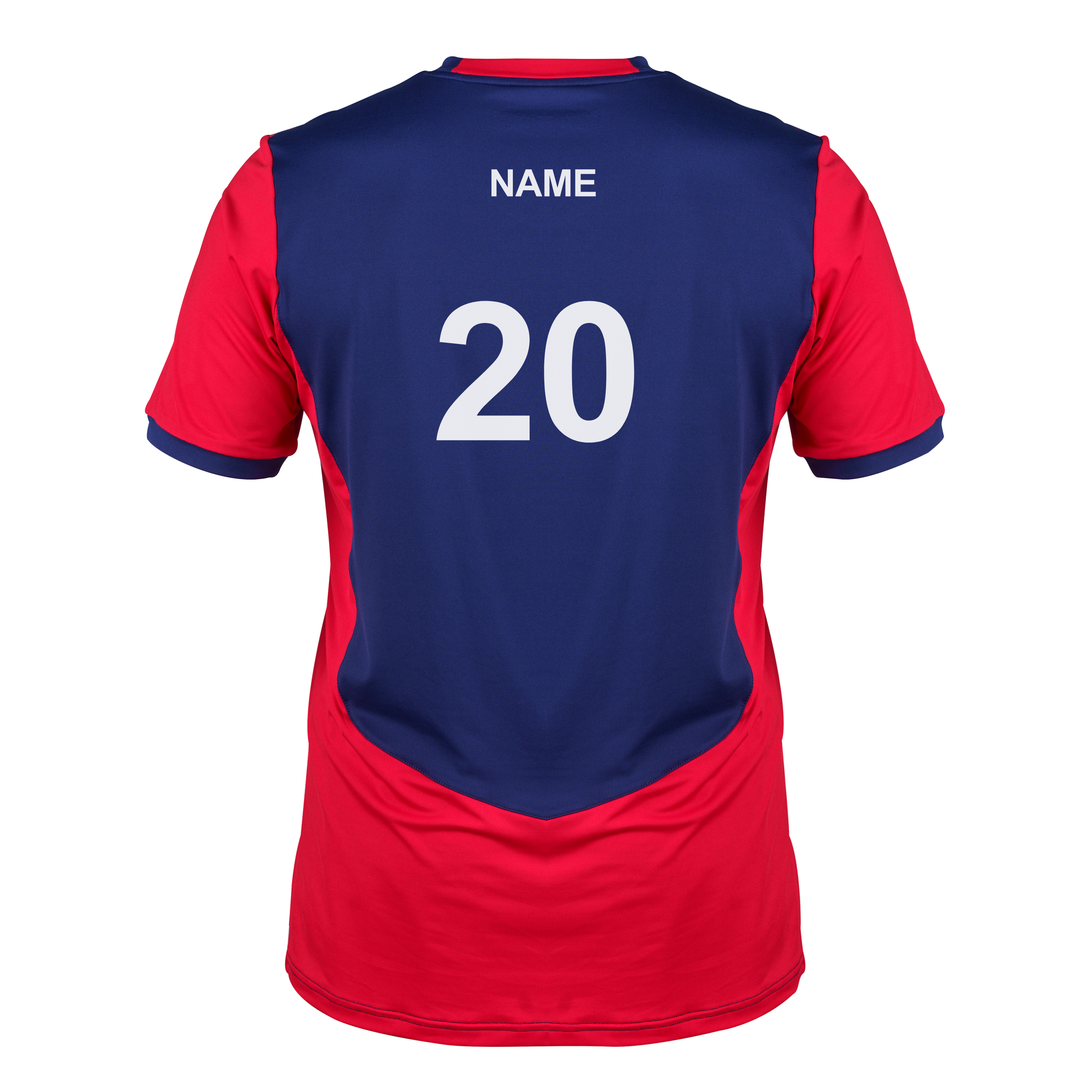 gray-nicolls-cobham-avorians-cc-junior-t20-maglia-s-s-navy-rosso image 2