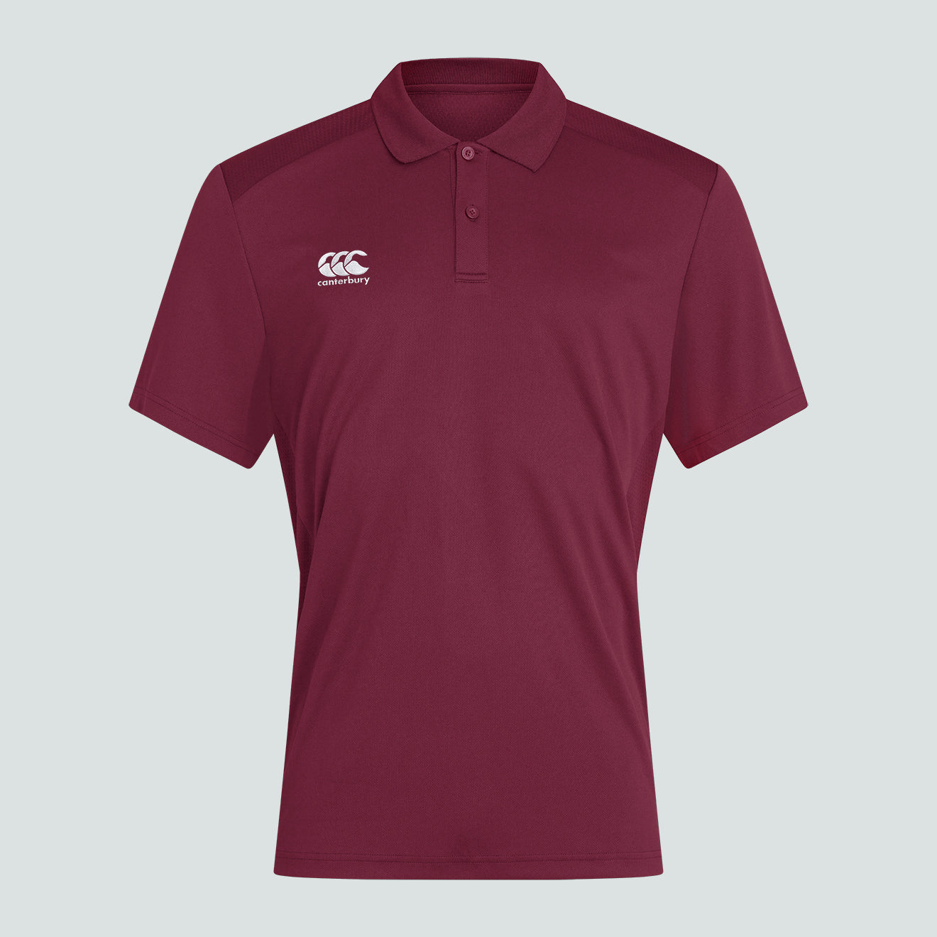 canterbury-club-dry-polo-uomo-bordeaux image 1