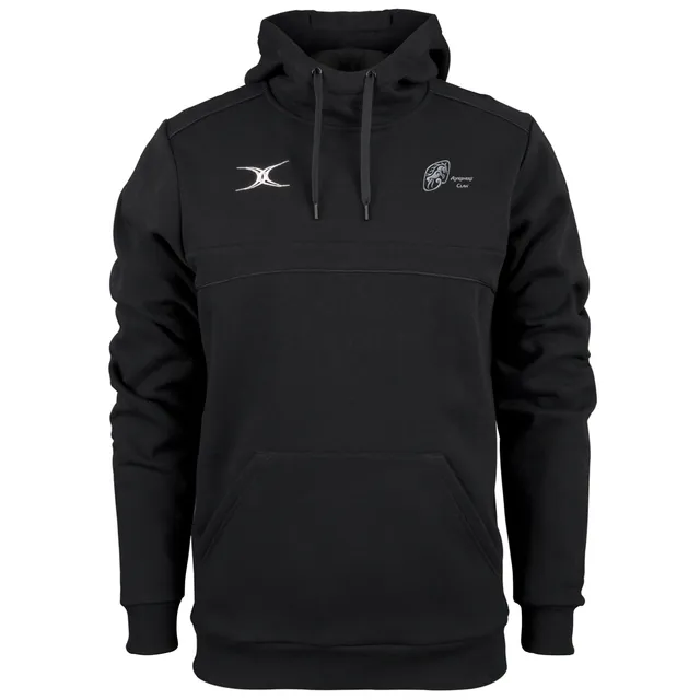 gilbert-rugby-ayrshire-clan-rfc-photon-felpa-con-cappuccio-uomo-nera image 1