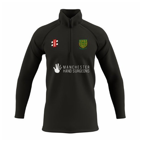 gray-nicolls-cheadle-cc-cheshire-junior-pile-1-4-zip-gts-nero image 1