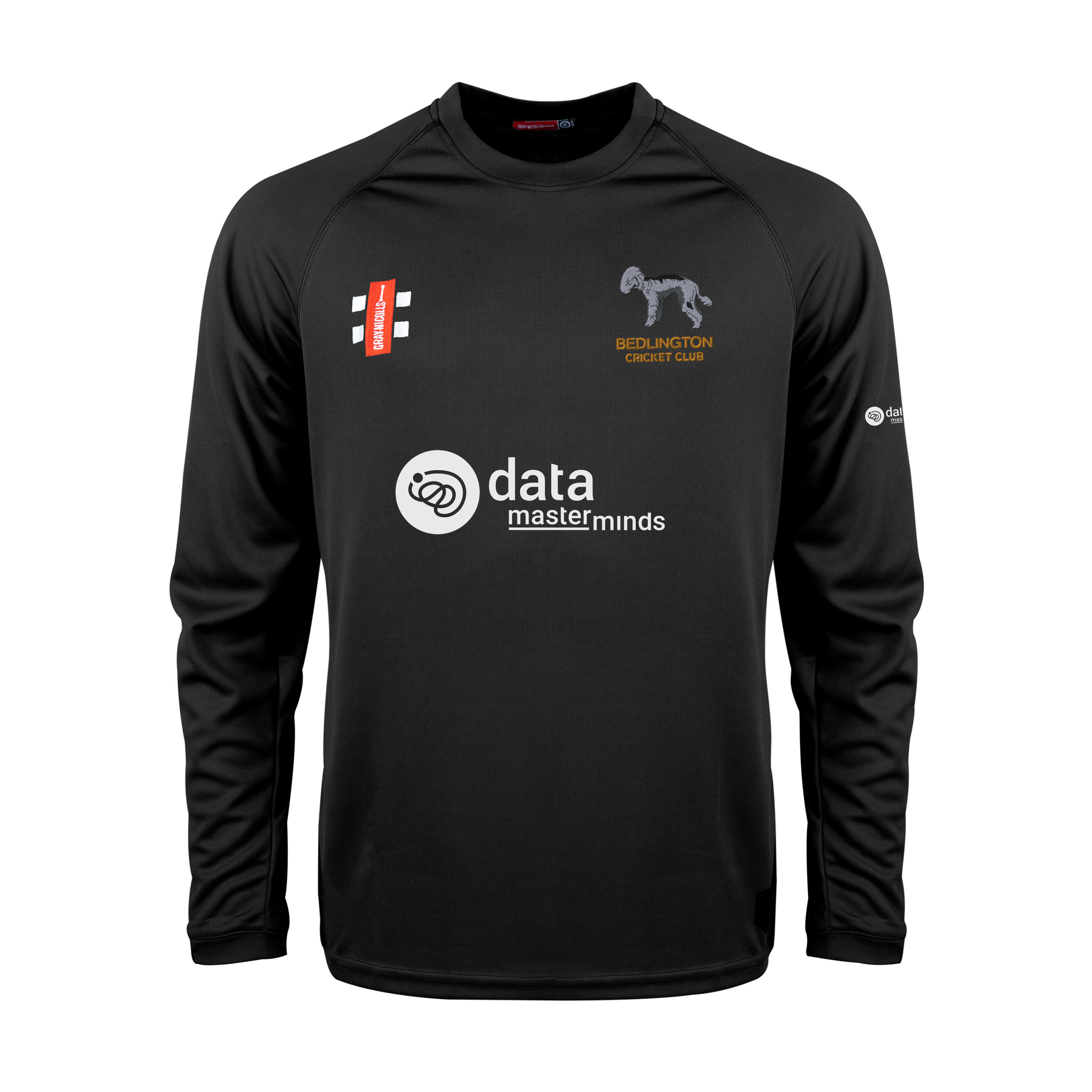 gray-nicolls-matrix-v2-maglia-manica-lunga-bedlington-adulto-nero-senior image 1