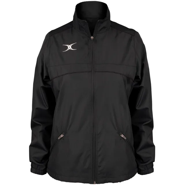 gilbert-rugby-photon-giacca-full-zip-donna-nero-blu-navy image 1