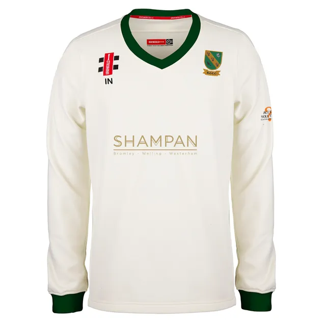 gray-nicolls-pro-performance-maglione-cricket-bambino-bromley-common-cc-avorio-v image 1