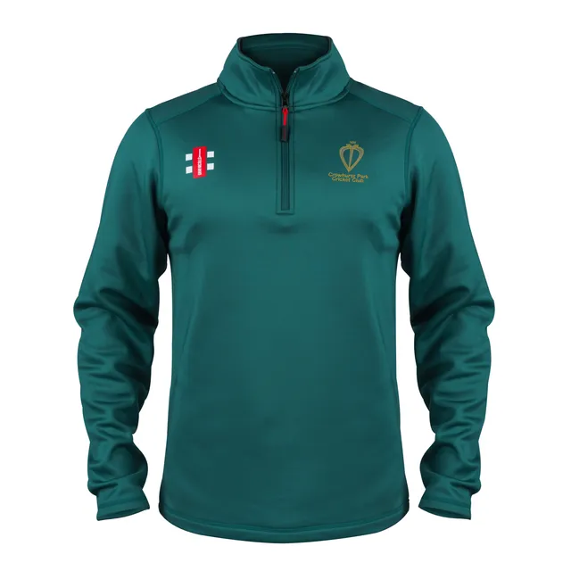 gray-nicolls-crowhurst-park-cc-storm-felpa-pile-senior-green image 1