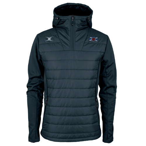 gilbert-rugby-murrayfield-wanderers-fc-pro-giacca-1-4-zip-adulto-blu-navy image 1