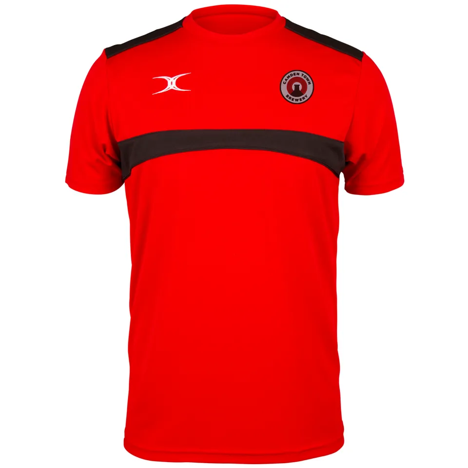 maglietta-gilbert-rugby-photon-camden-town-brewery-junior-rosso-nero image 1