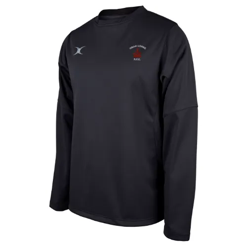 gilbert-rugby-oban-lorne-rfc-senior-pro-top-warm-up-nero image 1