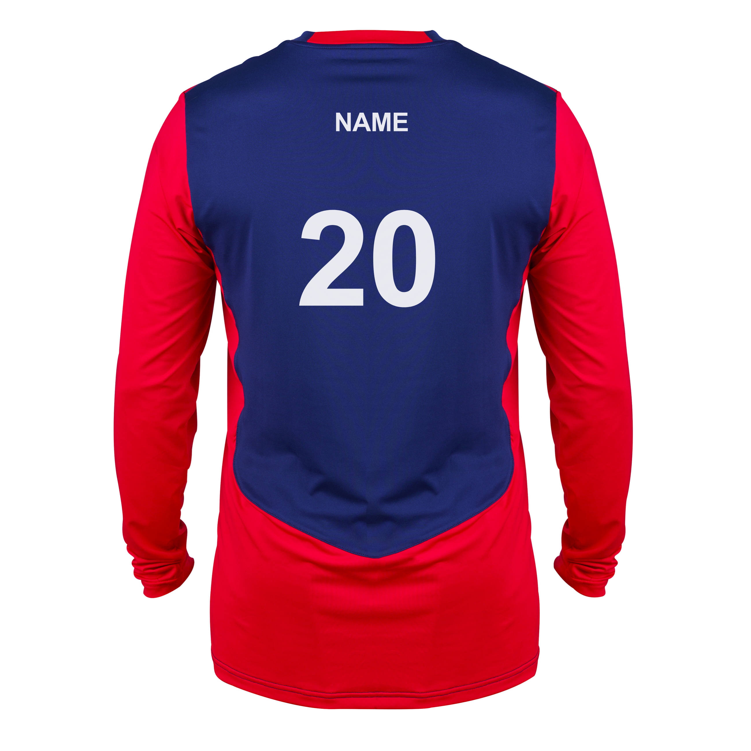 gray-nicolls-cobham-avorians-cc-junior-navy-red-t20-maglia-a-maniche-lunghe image 2