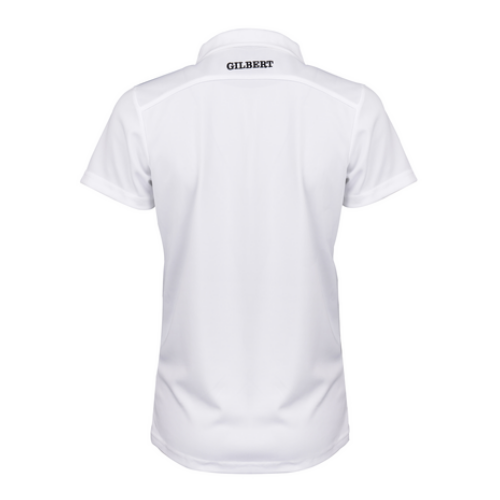 gilbert-rugby-somerset-referees-photon-ii-polo-donna-bianca-manica-corta image 2