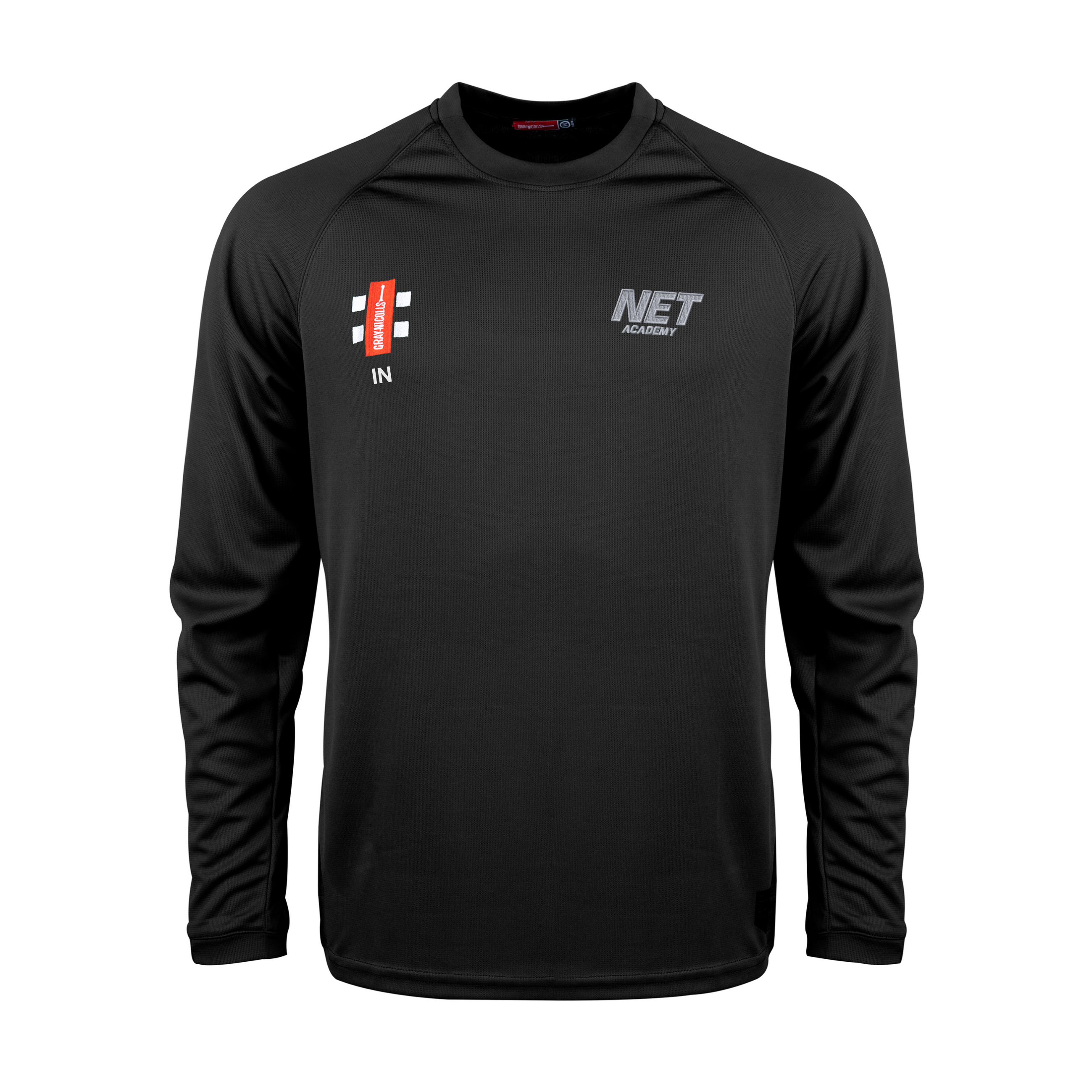 gray-nicolls-matrix-v2-maglietta-manica-lunga-training-junior-nera image 1