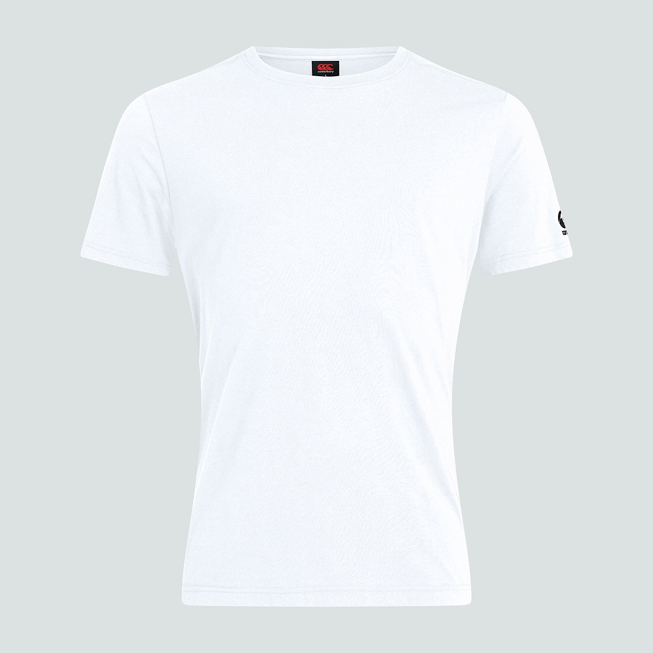 canterbury-club-plain-tee-t-shirt-rugby-uomo-bianca image 1