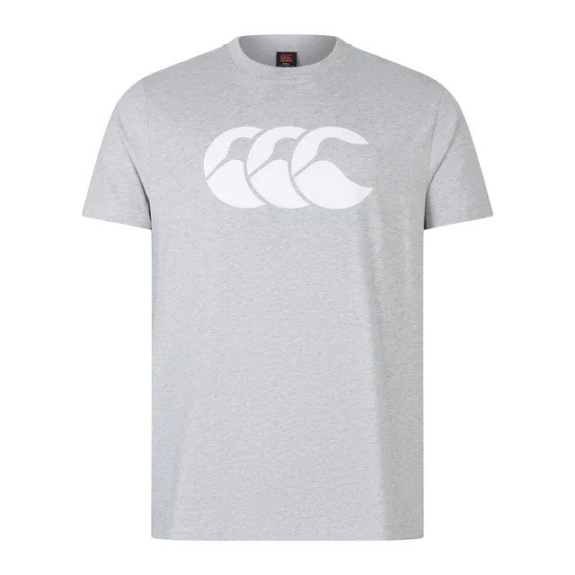 canterbury-ccc-cotton-logo-tee-uomo-grigio image 1