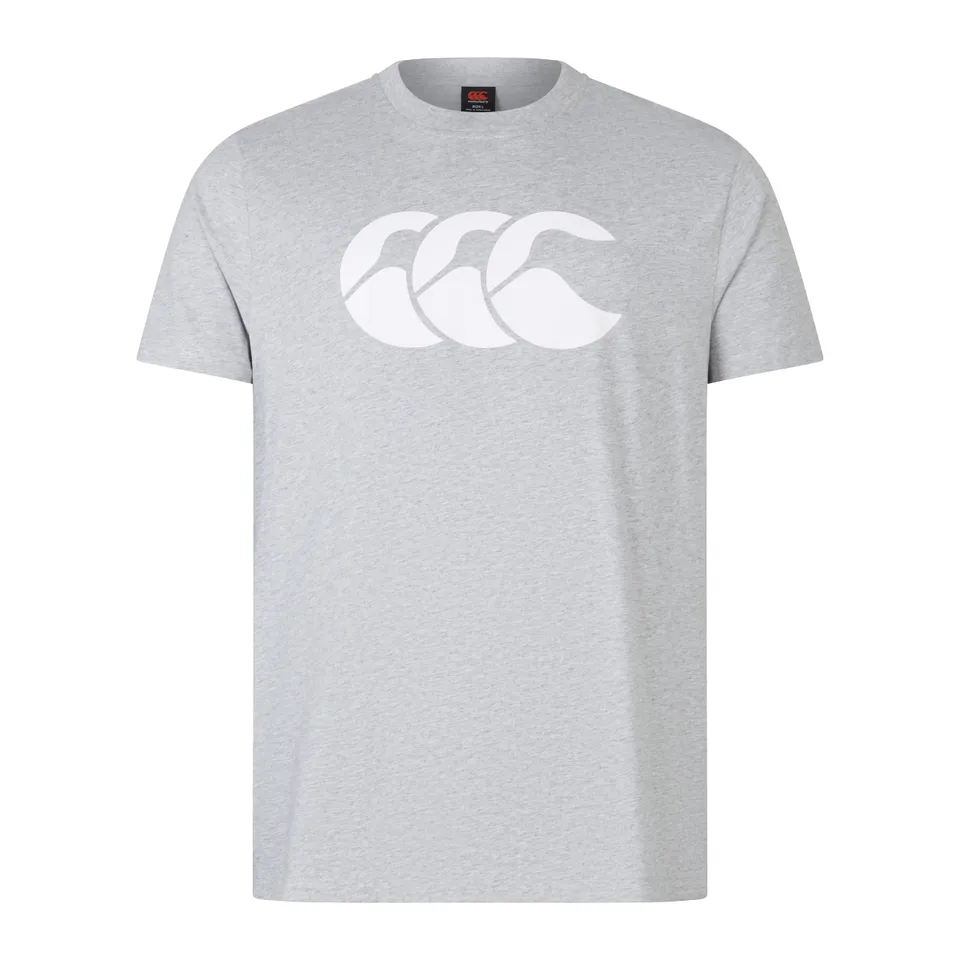 canterbury-ccc-cotton-logo-tee-uomo-grigio image 1