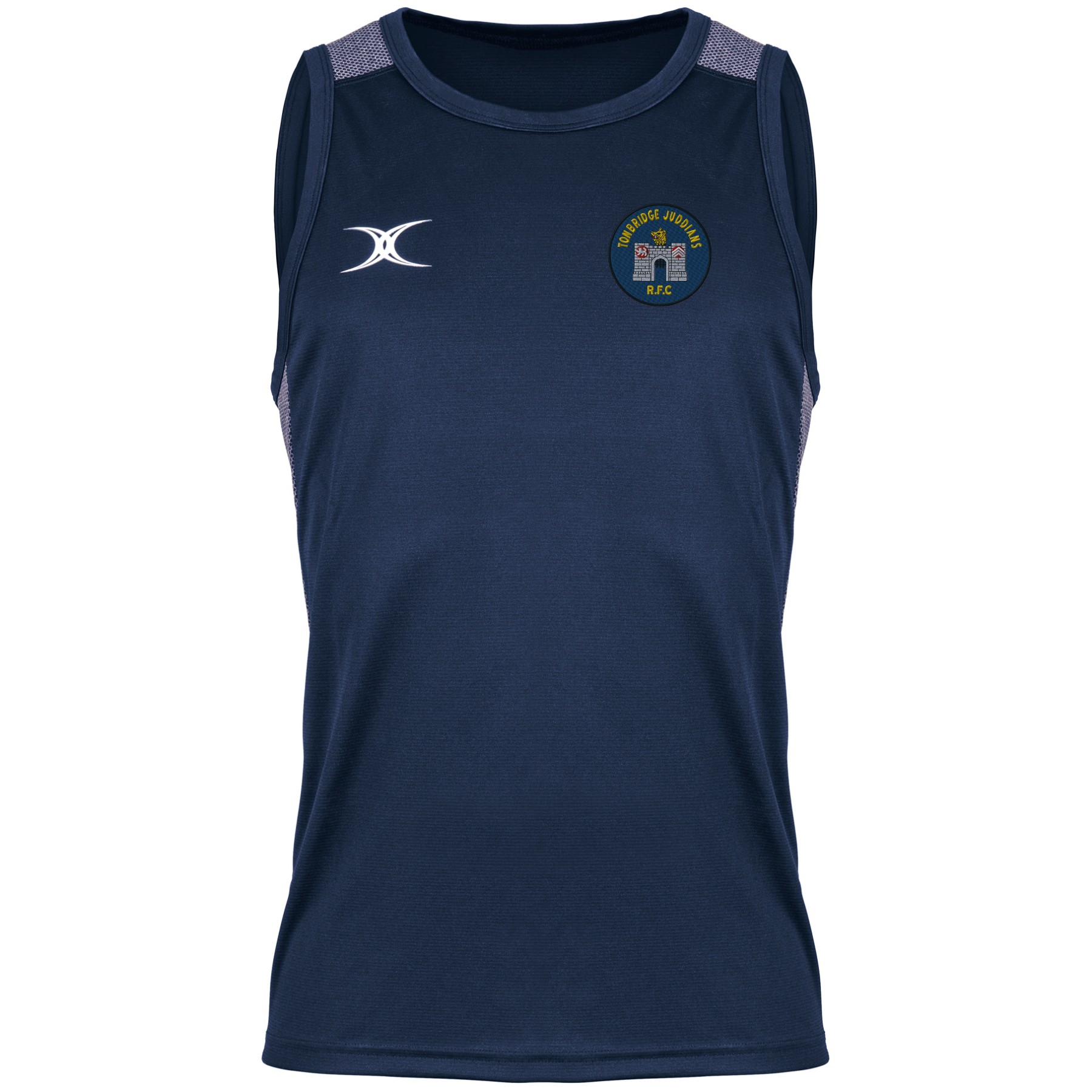 gilbert-rugby-tonbridge-juddians-rfc-pro-vest-senior-blu-navy-scuro image 1