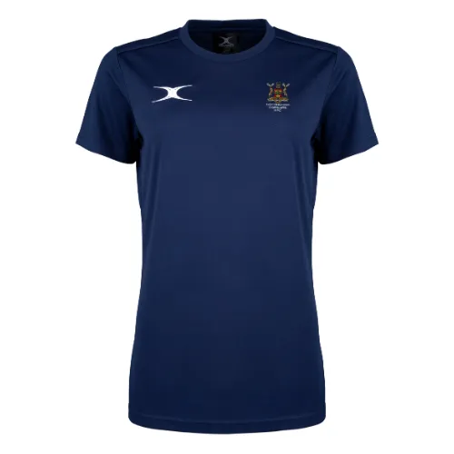 gilbert-rugby-nottingham-corsairs-rfc-photon-ii-t-shirt-senior-blu-navy image 1