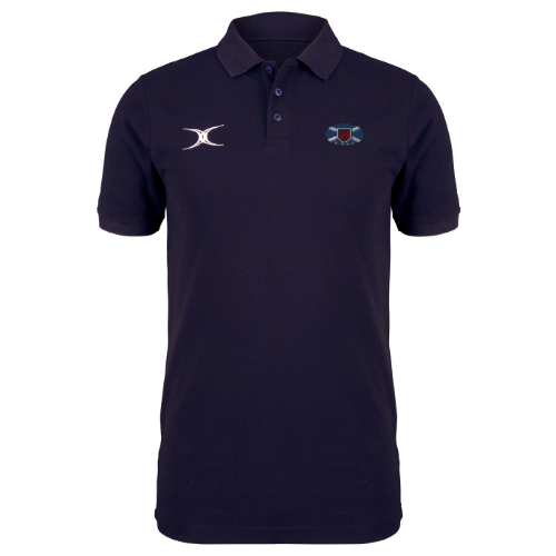 gilbert-rugby-murrayfield-wanderers-fc-bambino-quest-polo-blu-navy image 1
