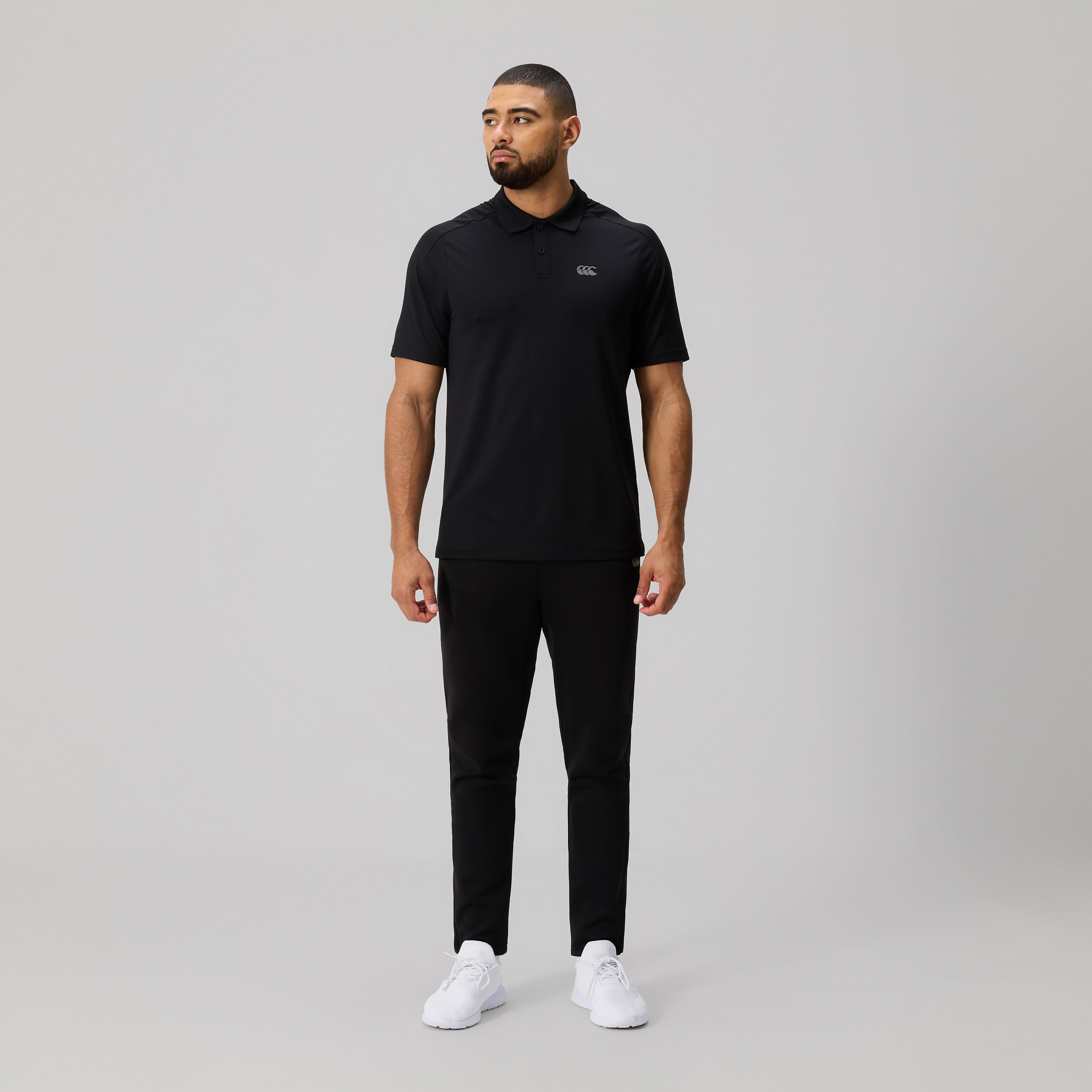 canterbury-tempo-polo-uomo-nera image 2