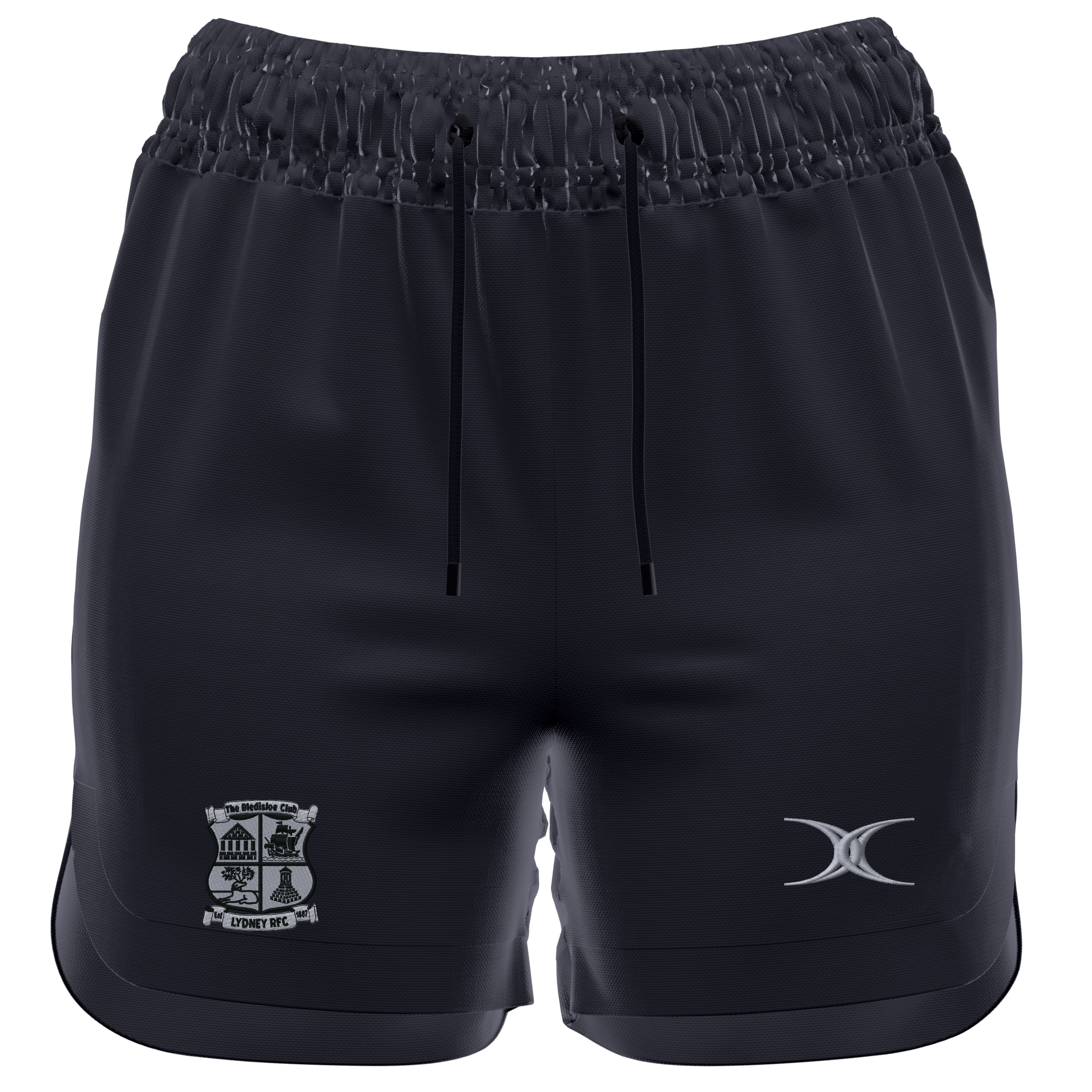 gilbert-rugby-lydney-rfc-donna-shorts-gts-neri image 1
