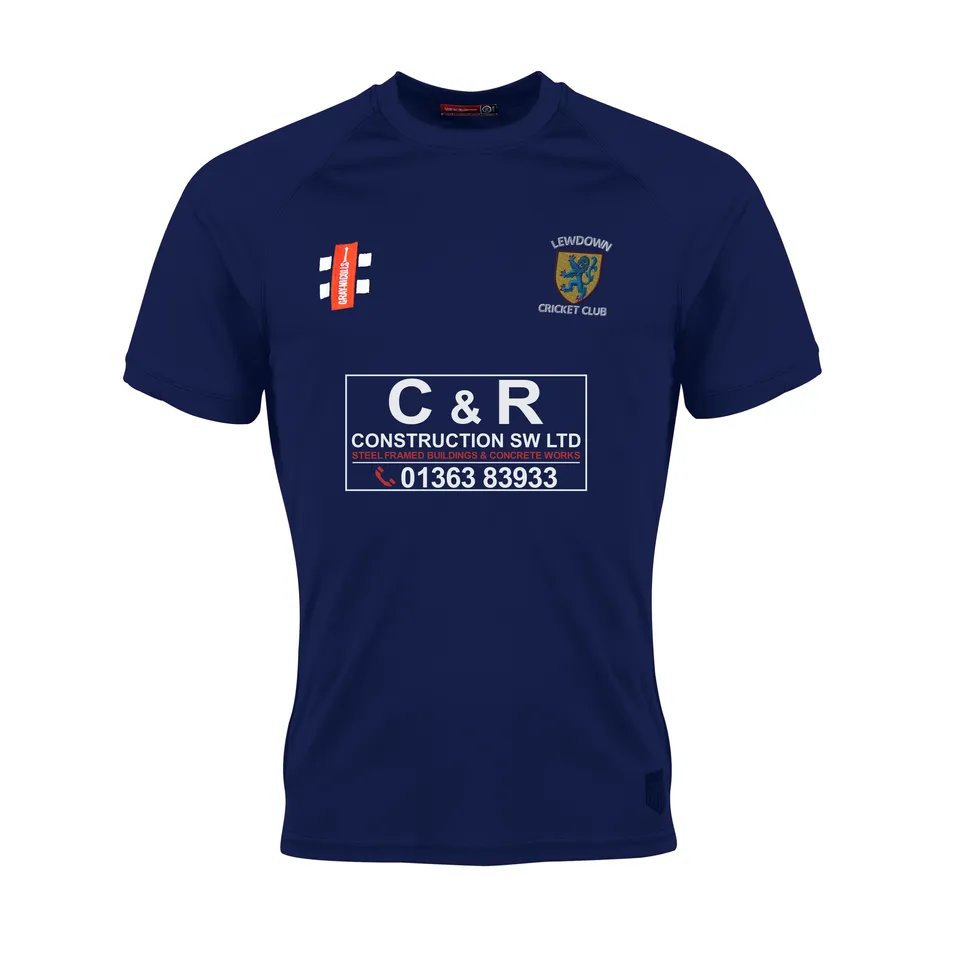 gray-nicolls-matrix-v2-maglietta-cricket-s-s-senior-lewdown-cc-blu-navy image 1