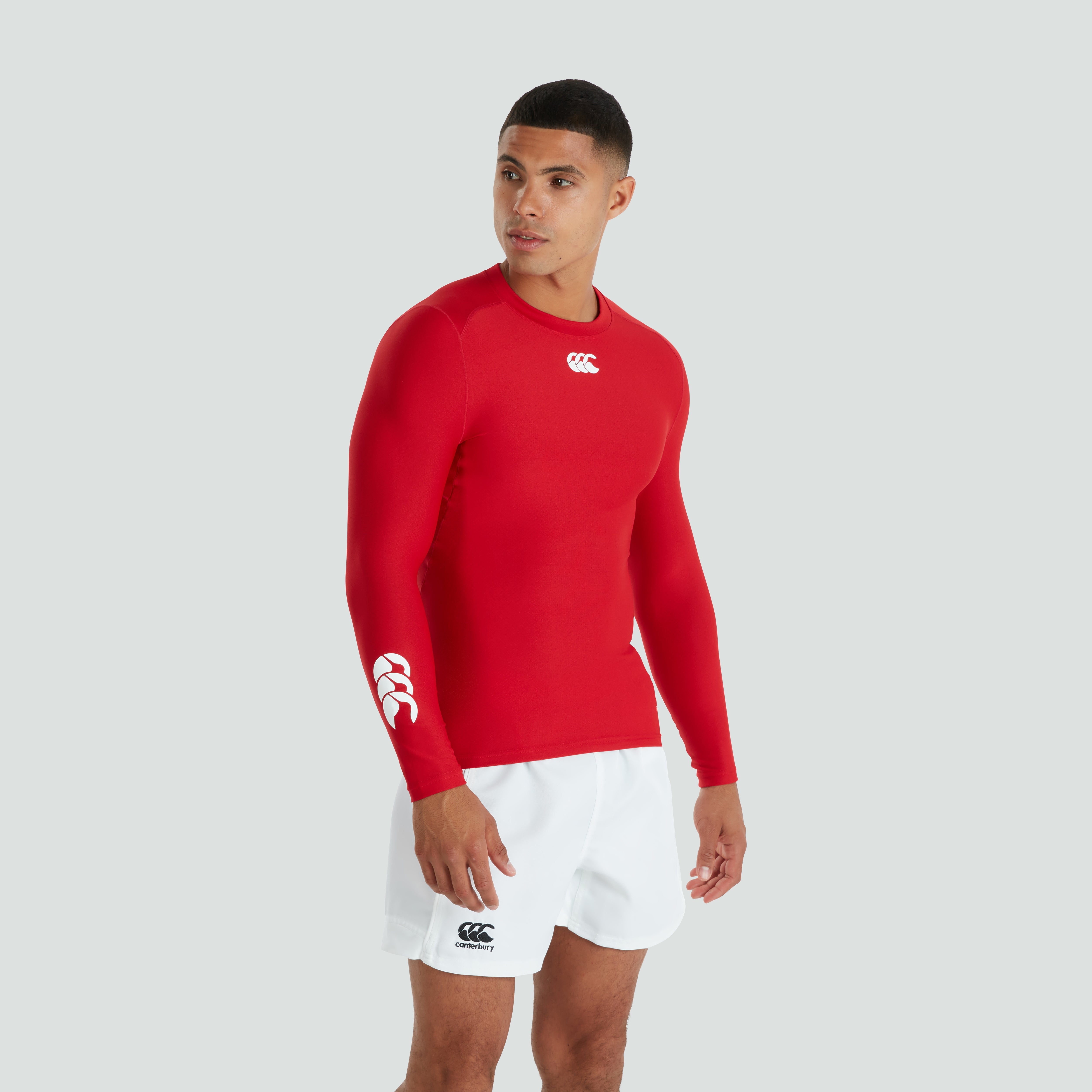 canterbury-mens-thermoreg-top-intimo-termico-manica-lunga-rosso image 4
