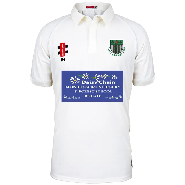 gray-nicolls-capel-cc-surrey-matrix-v2-maglia-manica-corta-ivory-u13s image 1