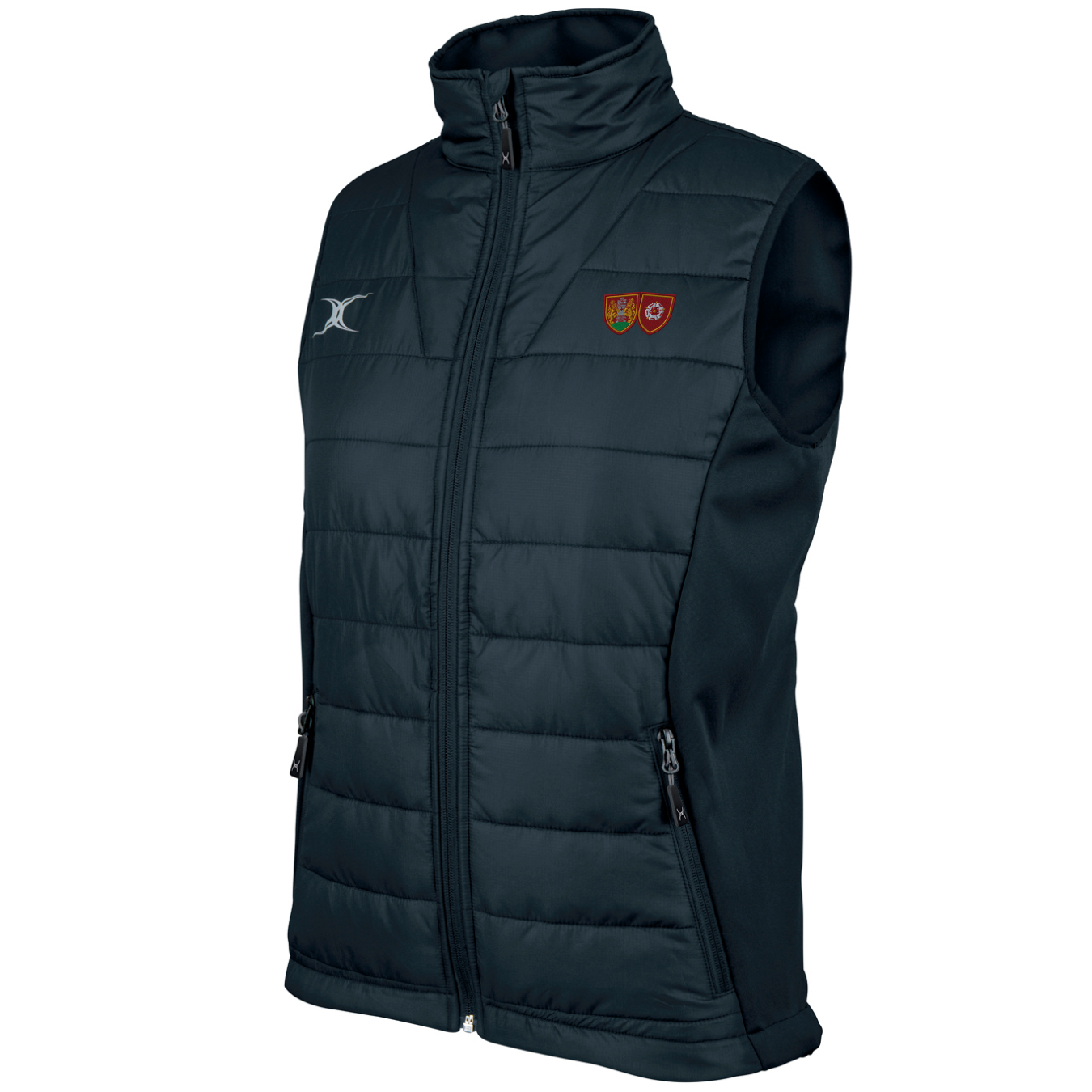 gilbert-rugby-old-northamptonians-gilet-donna-pro-blu-navy image 1
