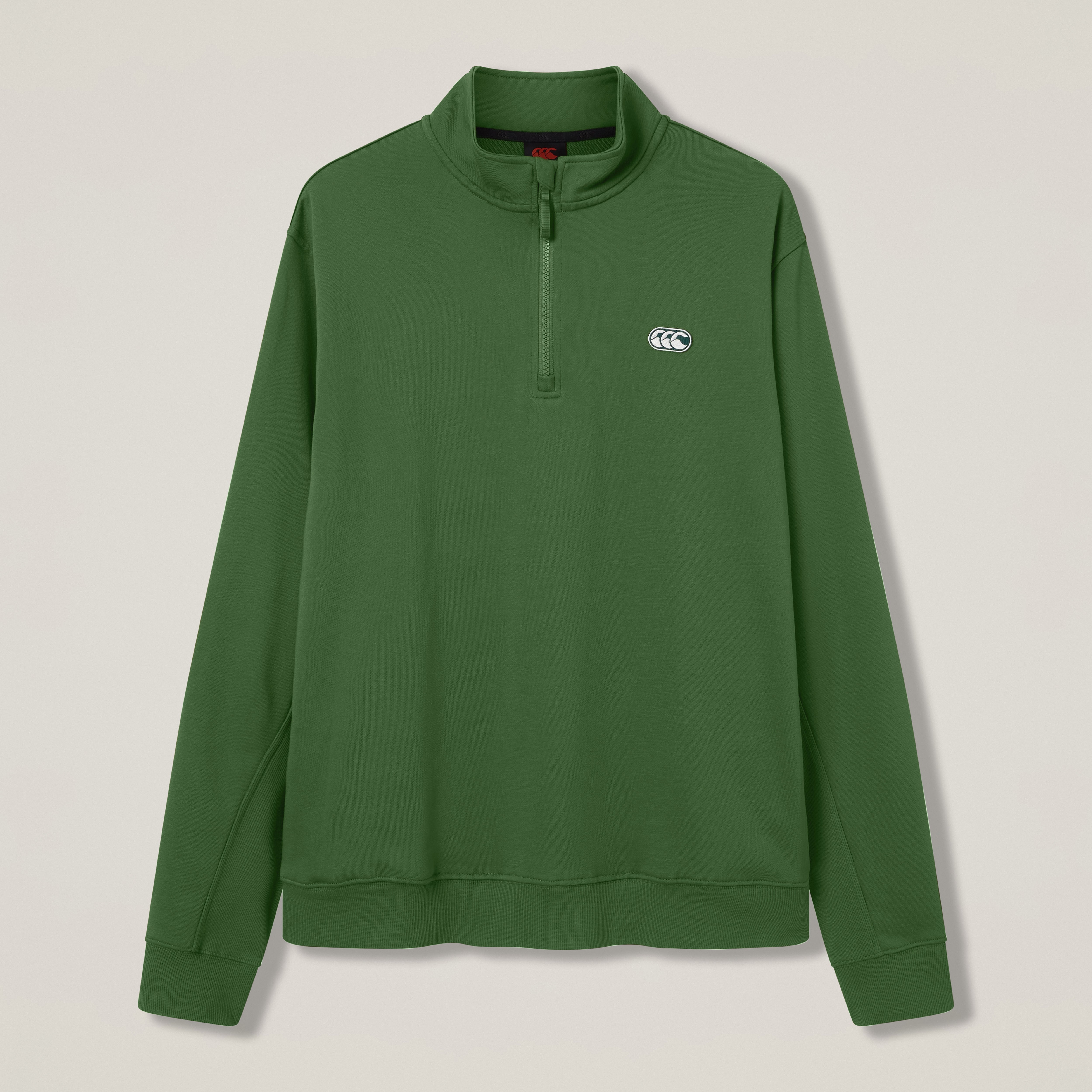 canterbury-everyday-1-4-zip-felpa-uomo-green image 1
