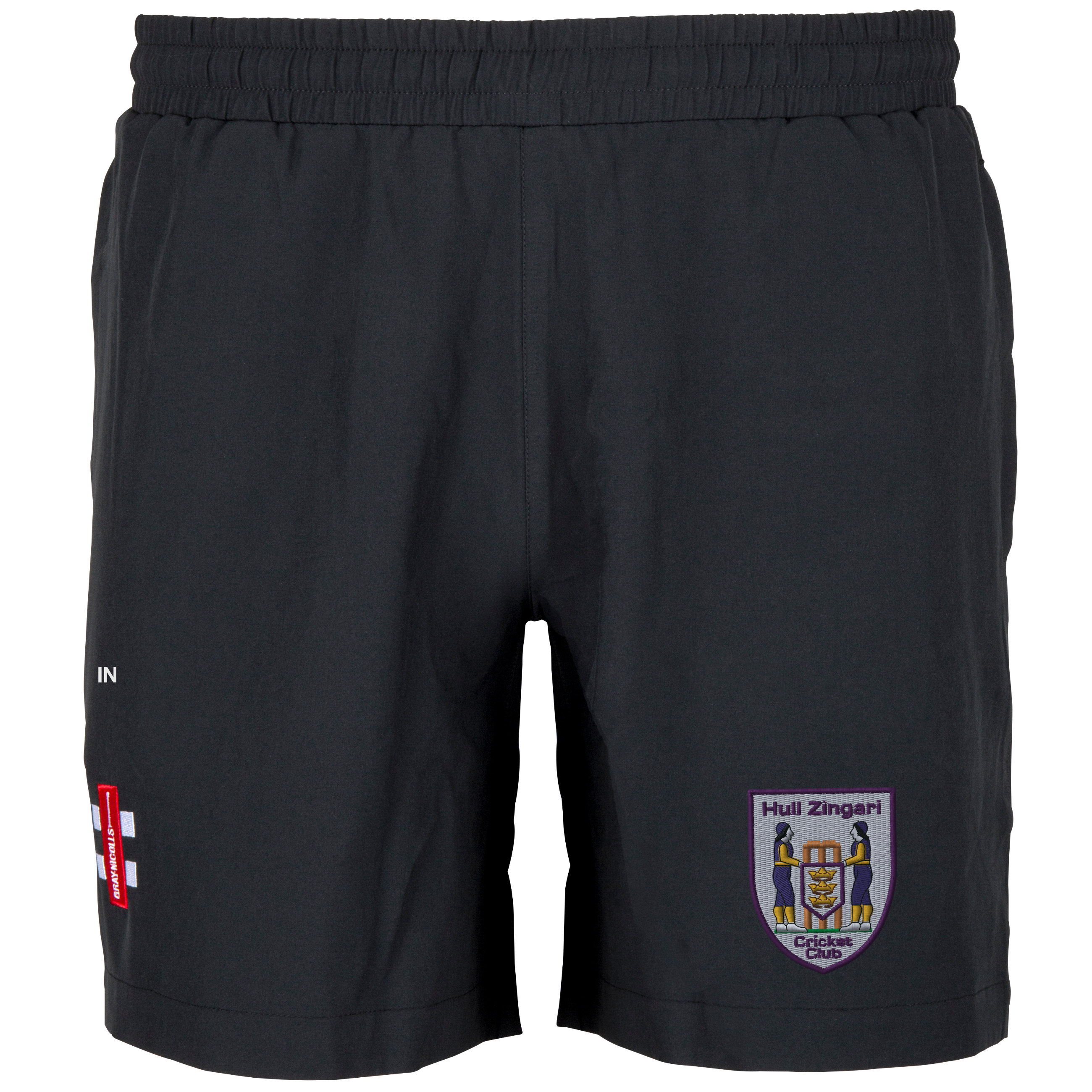 gray-nicolls-velocity-pantaloncini-junior-hull-zingari-cc-nero image 1