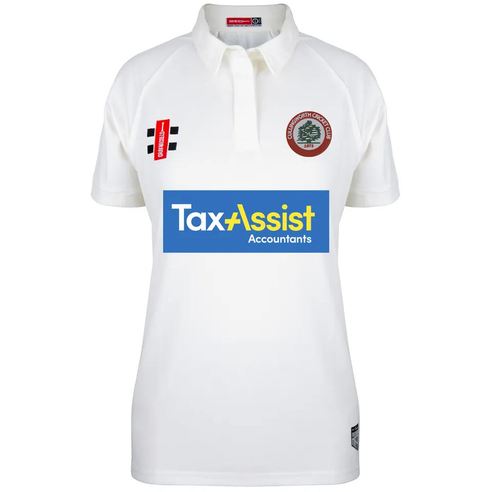 gray-nicolls-matrix-v2-maglia-cricket-manica-corta-donna-senior-cullingworth-cc- image 1