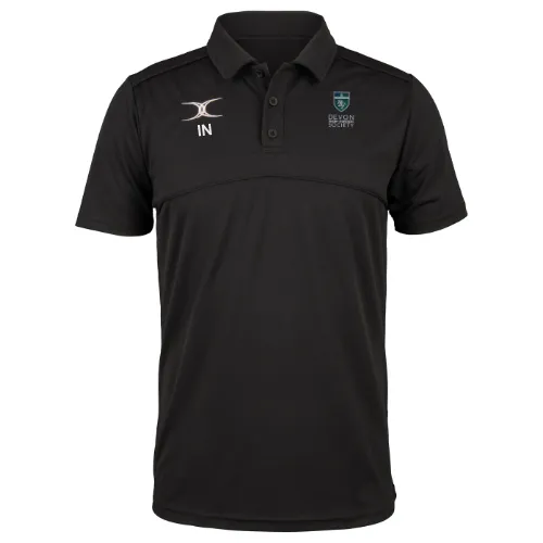 gilbert-rugby-devon-referees-photon-polo-uomo-nero-adulto image 1