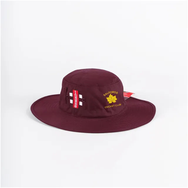 gray-nicolls-salfords-cc-cappello-da-sole-cricket-senior-maroon image 1