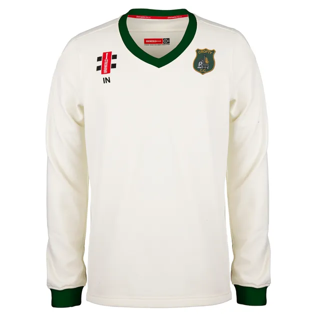 gray-nicolls-crofty-holman-cc-senior-pro-performance-maglione-da-match-avorio-ve image 1
