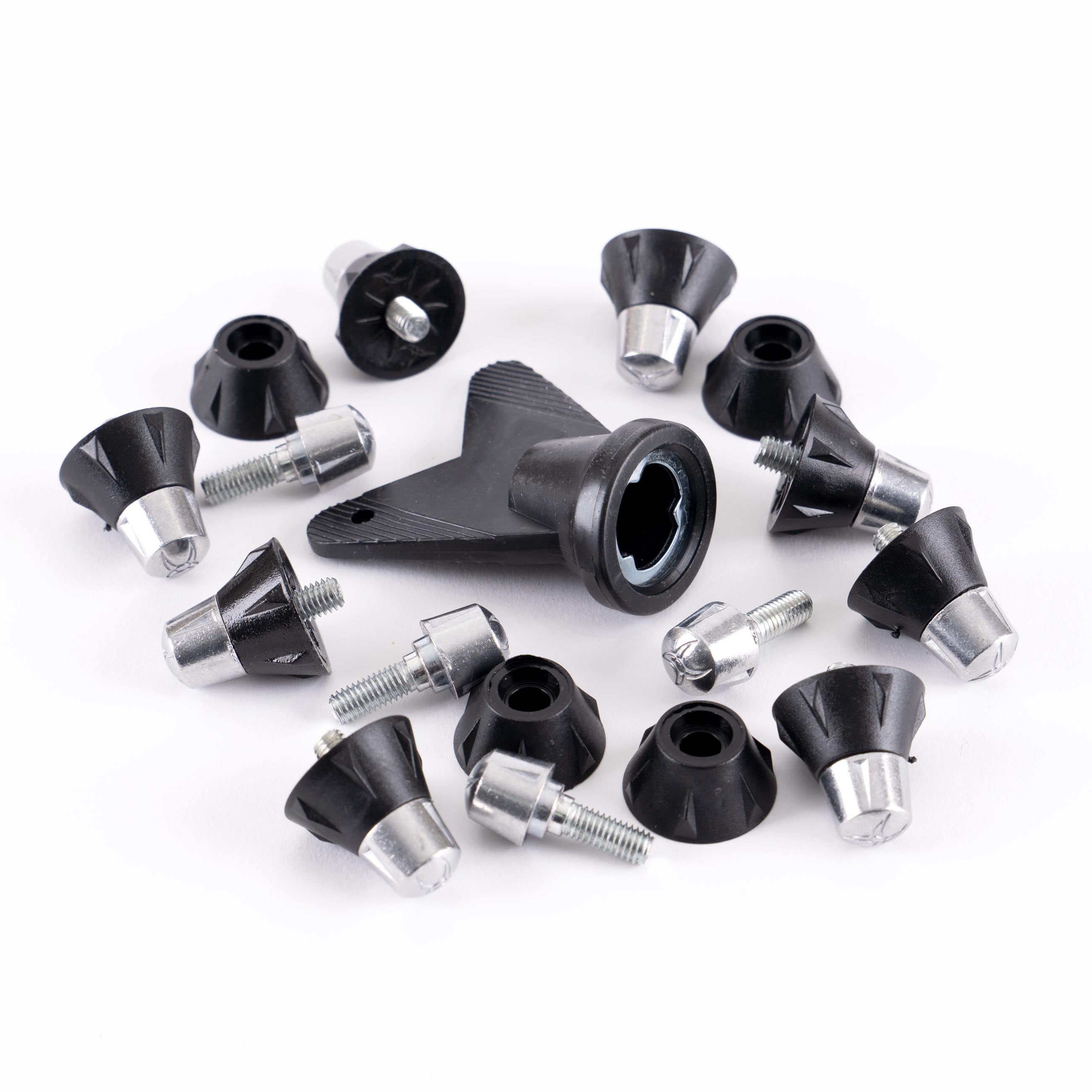 gilbert-rugby-pro-tip-studs-tacchetti-da-rugby-18mm-argento-confezione image 1