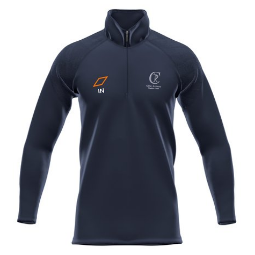 grays-clifton-robinsons-hockey-club-gts-pile-1-4-zip-junior-blu-navy-con-inizial image 1