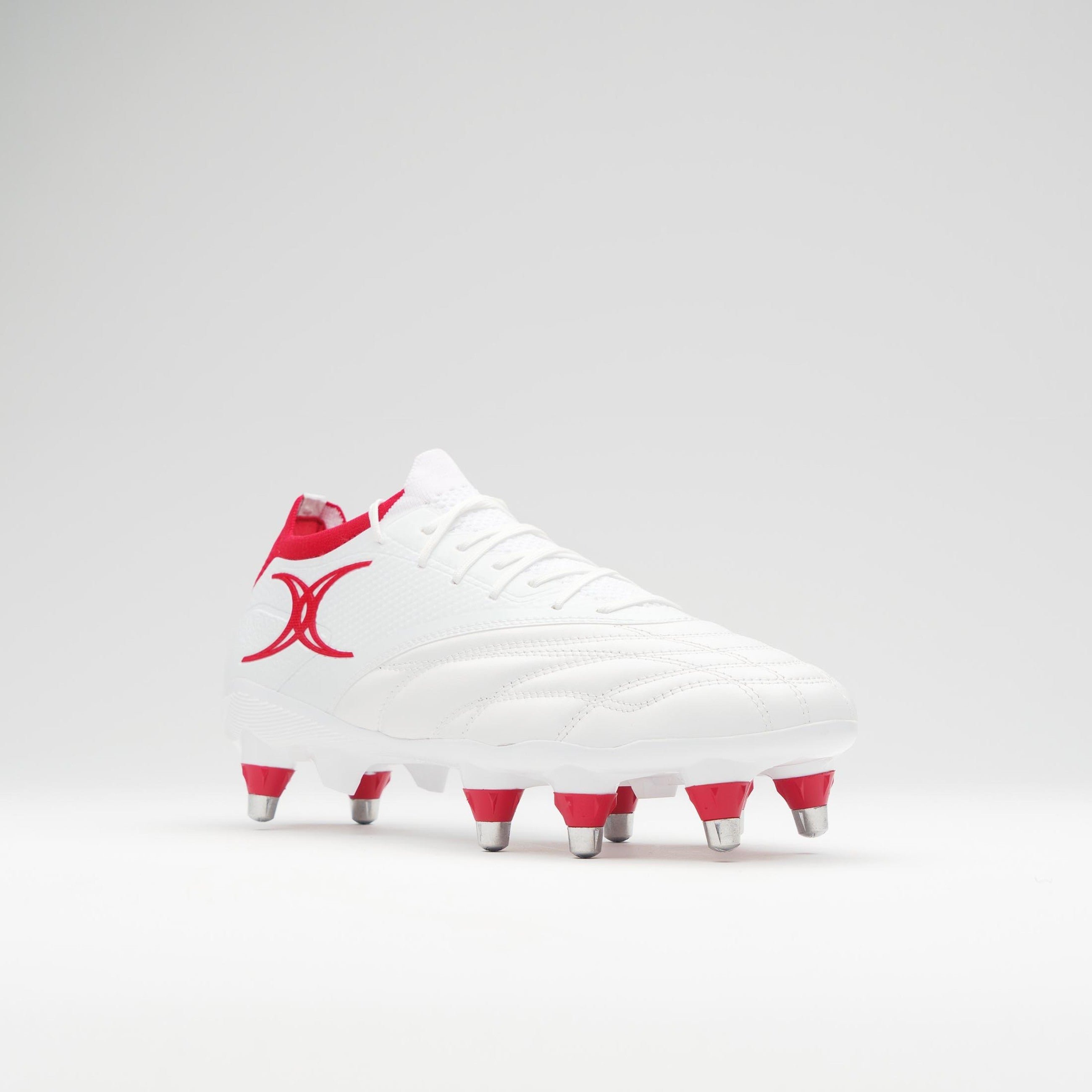 gilbert-rugby-icon-players-8-stud-scarpe-rugby-junior-bianche image 4