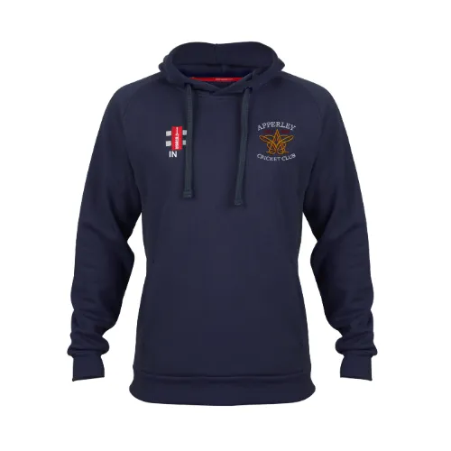 gray-nicolls-apperley-cc-velocity-felpa-cappuccio-senior-blu-navy image 1