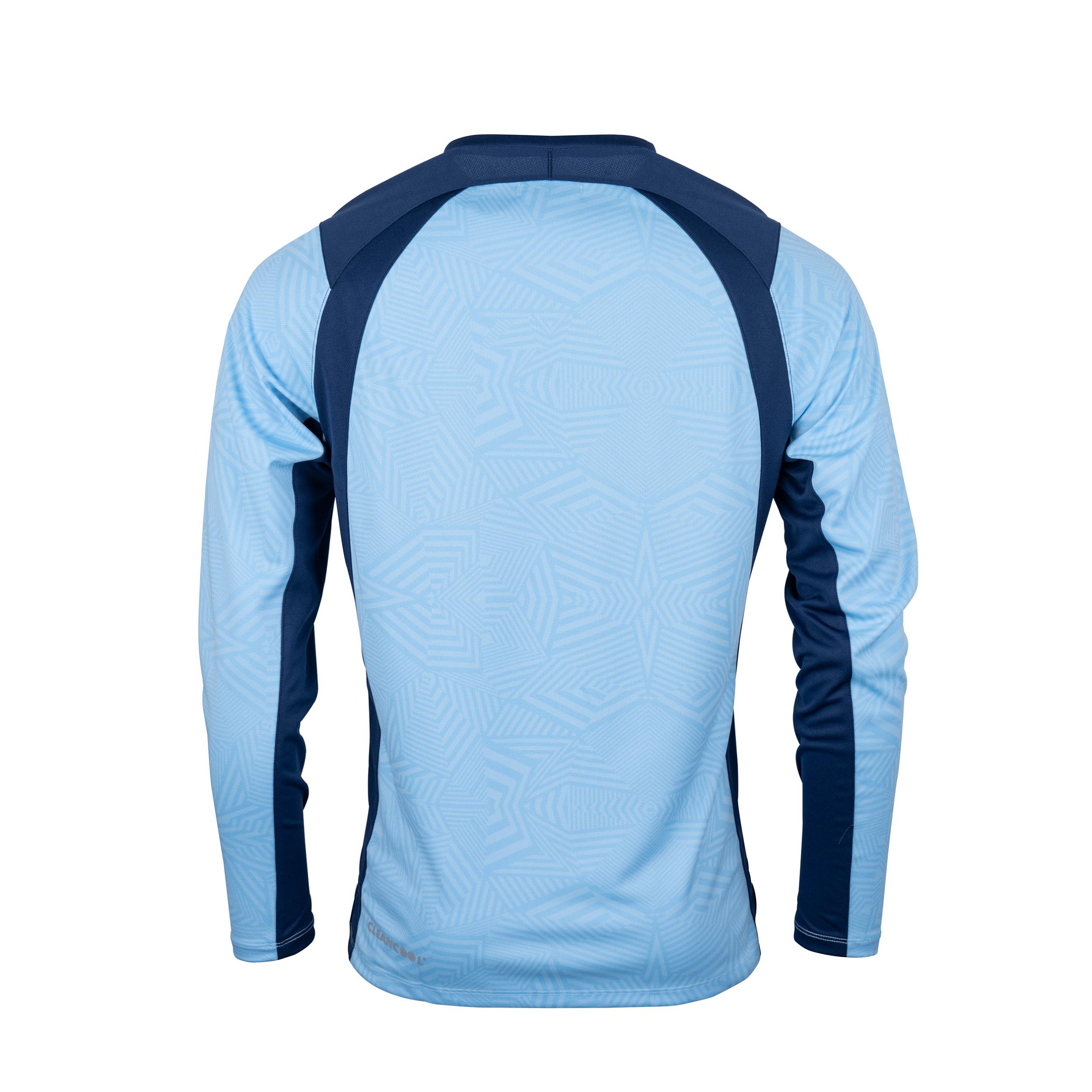 gray-nicolls-kelburne-cc-junior-pro-t20-maglia-cricket-manica-lunga-navy-azzurro image 2