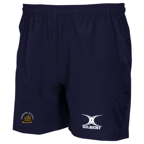 gilbert-rugby-gloucester-old-boys-rfc-pantaloncino-junior-blu-navy-leisure image 1