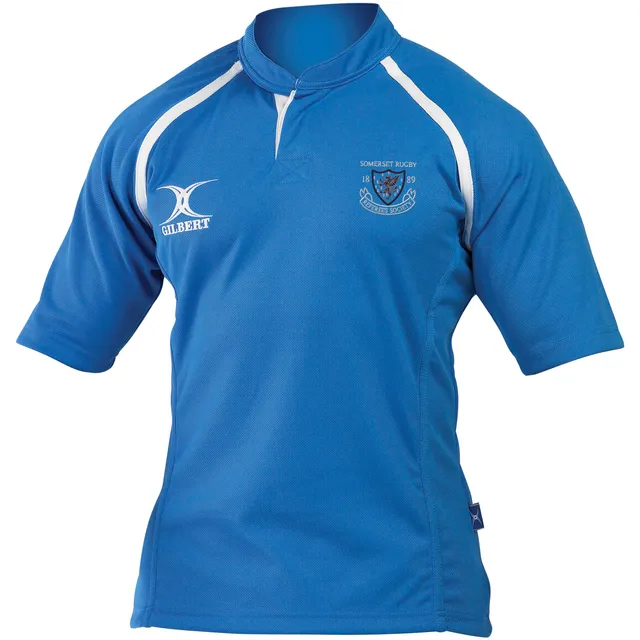 gilbert-rugby-xact-ii-monochrome-maglia-arbitro-somerset-senior-light-sky image 1
