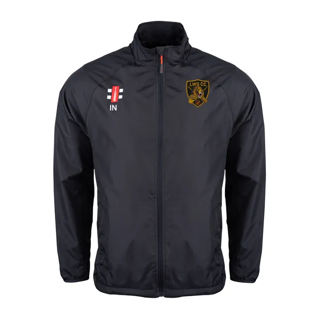 gray-nicolls-luton-women-girls-cc-junior-velocity-giacca-antipioggia-nera image 1